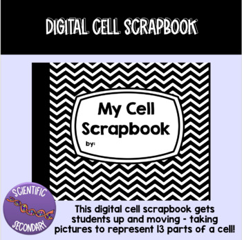 Preview of NO PREP! Digital Cell Scrapbook *Microsoft PowerPoint*