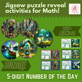 NO PREP Digital Jigsaw Puzzle -  5-digit Number of the Day