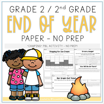 Preview of NO PREP - End of Year Grade 2 MATH REVIEW - NEW Ontario Curriculum