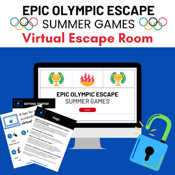 Preview of NO PREP! Epic Olympic Escape: Summer Games Challenge