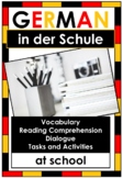 NO PREP - German - At School - Vocabulary - Reading - Dialogue