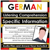 NO PREP German Listening Comprehension - Listening for Spe