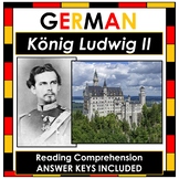 NO PREP German Reading Comprehension - König Ludwig II / K