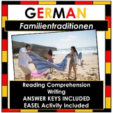NO PREP - German - Reading Comprehension and Writing - Fam