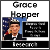 NO PREP Grace Hopper Research Worksheets