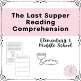 NO-PREP HOLY THURSDAY/THE LAST SUPPER READING COMPREHENSION