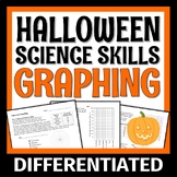 NO PREP Halloween Science Activity Practice Graphing Worksheet