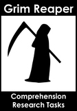 NO PREP - Halloween The Grim Reaper Reading Comprehension 
