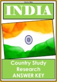 NO PREP - INDIA - Country STudy / Research Project