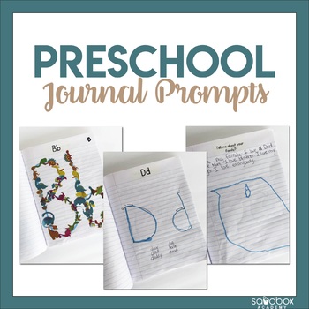 NO PREP Journal Prompts (For preschool, pre-k, or kindergarten) | TpT