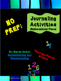 Distance Learning|Home Learning| NO PREP! Journaling: Math