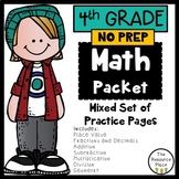 4th Grade Math Packet
