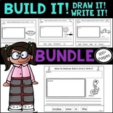 NO PREP! BUNDLE Mixed Up Sentences! Build it! Draw it! Write it