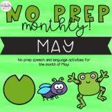 NO PREP Monthly Speech and Language Therapy - May!
