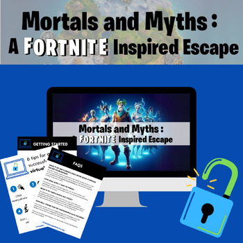 Preview of NO PREP! Mortals and Myths: A Fortnite-Inspired Escape