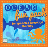 NO PREP Ocean Fun Pack for Speech & Language Therapy