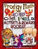 NO PREP Prodigy Math Old Pets Activity & Reward Resource
