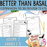 Mentor Text Reading Activities & Writing Prompts for Volum