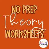 NO PREP Rhythm Worksheets