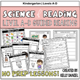 NO PREP Science of Reading A-D Lesson Plans | Kindergarten