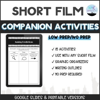 Preview of NO PREP Short Film Companion Activities