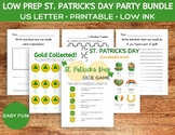NO PREP St. Patrick's Day Classroom Party or Centers Activities!