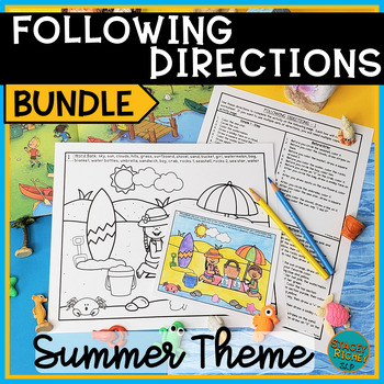 summer following directions teaching resources tpt