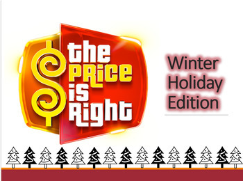Preview of NO PREP - The Price Is Right - Winter Holiday Edition - Budget or Math Game