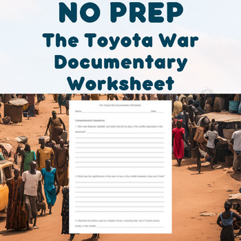 Preview of NO PREP - The Toyota War Documentary Worksheet