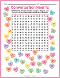 VALENTINE'S DAY - Candy Conversation Hearts Word Search - 