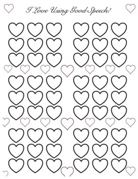 NO PREP Valentine's Day/ Heart-Themed Articulation Drill Activity