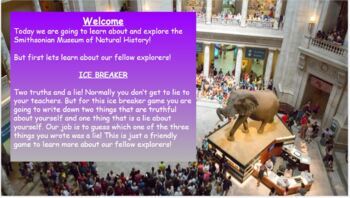 Preview of NO PREP Virtual Field Trip to the Smithsonian