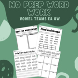 NO PREP Vowel Teams EA, OW (Aligned with 95% Scope)