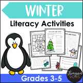 NO PREP Winter Literacy Activities - Winter Word Search