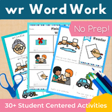 wr Word Work and Activities - Silent Letters and Ghost Letters