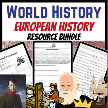 Preview of NO PREP World History Europe 1450-1914 to Differentiate and Supplement