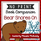 NO PRINT Bear Snores On {Book Companion}