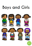 No Print Book: Boys and Girls