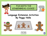 NO PRINT Fun With Gingerbread Man Speech and Language Acti