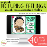 NO PRINT Picturing Feelings & Emotions Social Skills with 