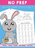 NO Prep - Easter worksheet Packet #inthistogether