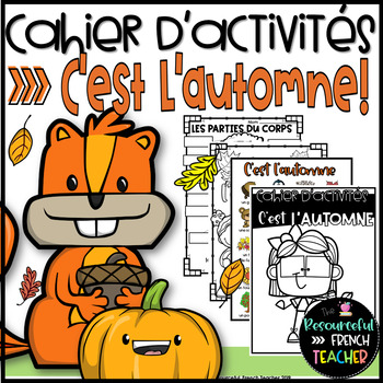 Preview of NO Prep French Fall Activities/ Cahier d'activités de L'automne FSL Core French