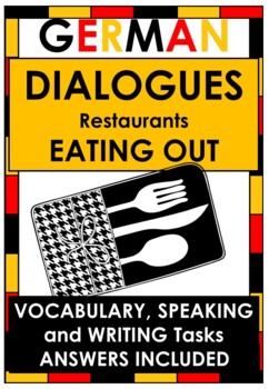 Preview of NO Prep - German Dialogues - Eating Out