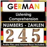 NO Prep German Listening Comprehension - Numbers - Zahlen