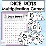 NO Prep Print Play Dice Games Multiplication Fact Fluency 