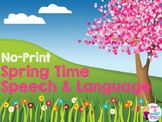 NO-Print Spring Speech and Language