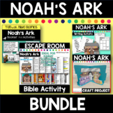 NOAH'S ARK Bundle - Escape Room Booklets and Activities fo