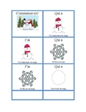 NOËL FSL Christmas J'ai - Qui a Oral communication Game