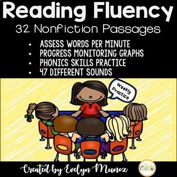 Preview of READING FLUENCY PASSAGES  {Set 2}