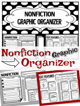 Preview of NONFICTION TEXT FEATURES | Graphic Organizer